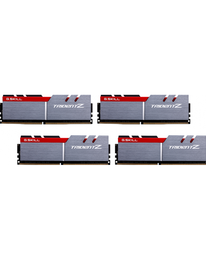 G.Skill DDR4 64 GB 3200-CL16 - Quad-Kit - Trident Z - Silver/Red główny