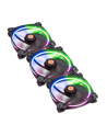 Thermaltake Wentylator Riing 12 LED RGB 256 color 3 Pack (3x120mm, LNC, 1500 RPM) Retail/BOX - nr 77
