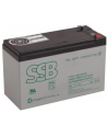 SSB akumulator 12V/9,0Ah T2 - faston 6,3 mm - nr 1