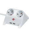 Brennenstuhl Desktop-Power USB-Charger 2x Power 2x USB - white - nr 2