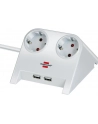 Brennenstuhl Desktop-Power USB-Charger 2x Power 2x USB - white - nr 5