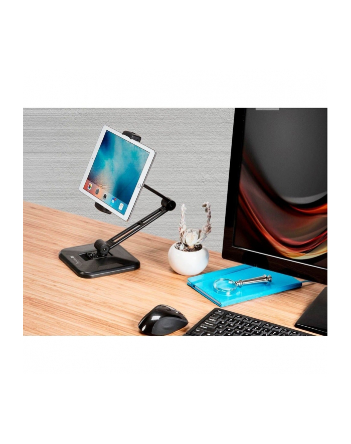 Techly Ramię biurkowe / ścienne do Tabletu i iPad 4.7''-12.9'' regulowane czarne główny
