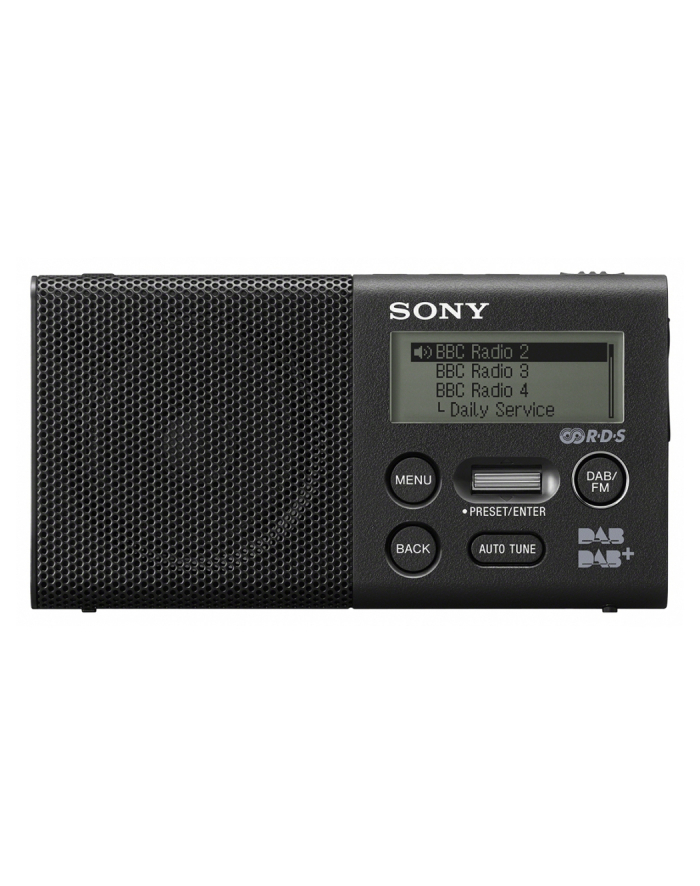 Sony XDR-P1DBP Black, Radio główny