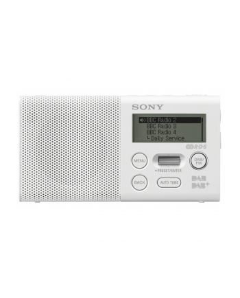 Sony XDR-P1DBPW, Radio - white