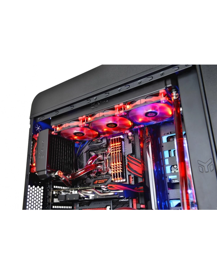 Thermaltake Wentylator Luna 14 LED Red (140mm, 1000 RPM) Retail/Box główny