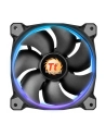 Thermaltake Wentylator Riing 12 LED RGB 256 color 3 Pack (3x120mm, LNC, 1500 RPM) Retail/BOX - nr 56