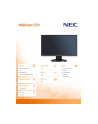 NEC Multisync E221 PS DP HDMI Czarny - nr 2
