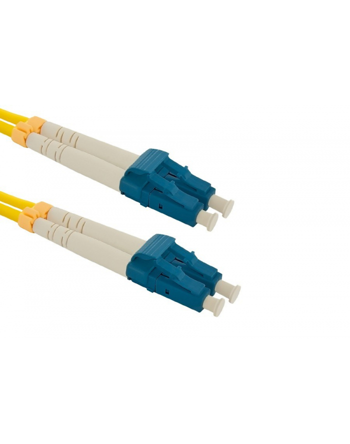 Qoltec Patchcord światłowodowy LC/UPC-LC/UPC | SM | 9/125 | G652D | 3m główny