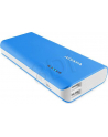 Adata PowerBank PT100 10000mAh 3.1A Niebieski/Biały - nr 12