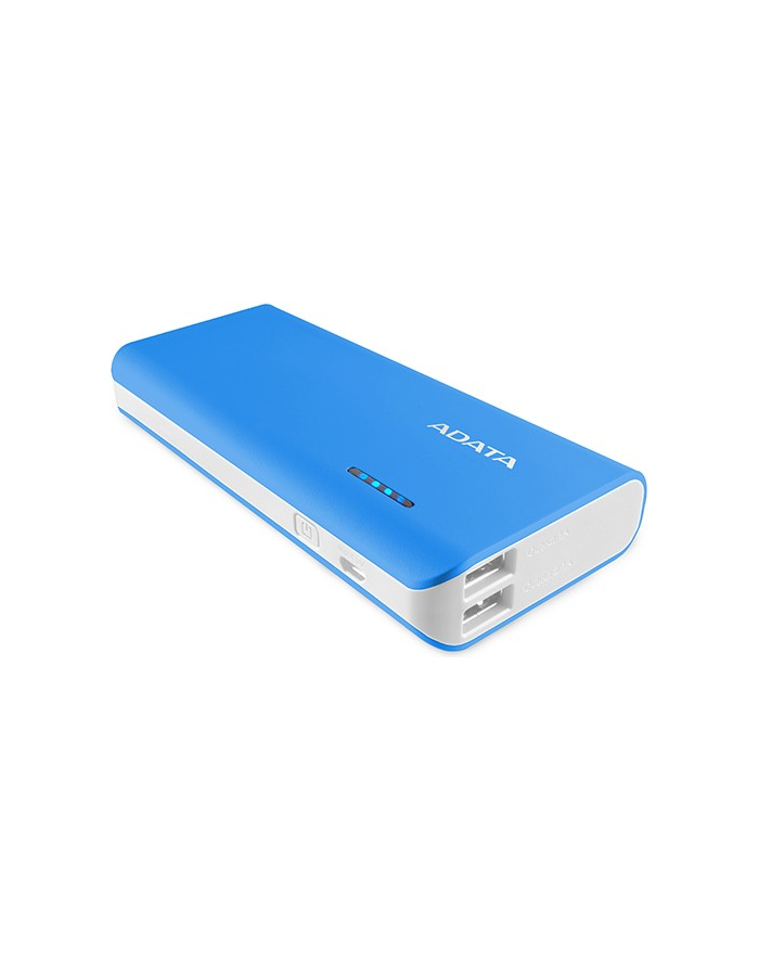 Adata PowerBank PT100 10000mAh 3.1A Niebieski/Biały główny