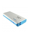 Adata PowerBank PT100 10000mAh 3.1A Biały/Niebieski - nr 15