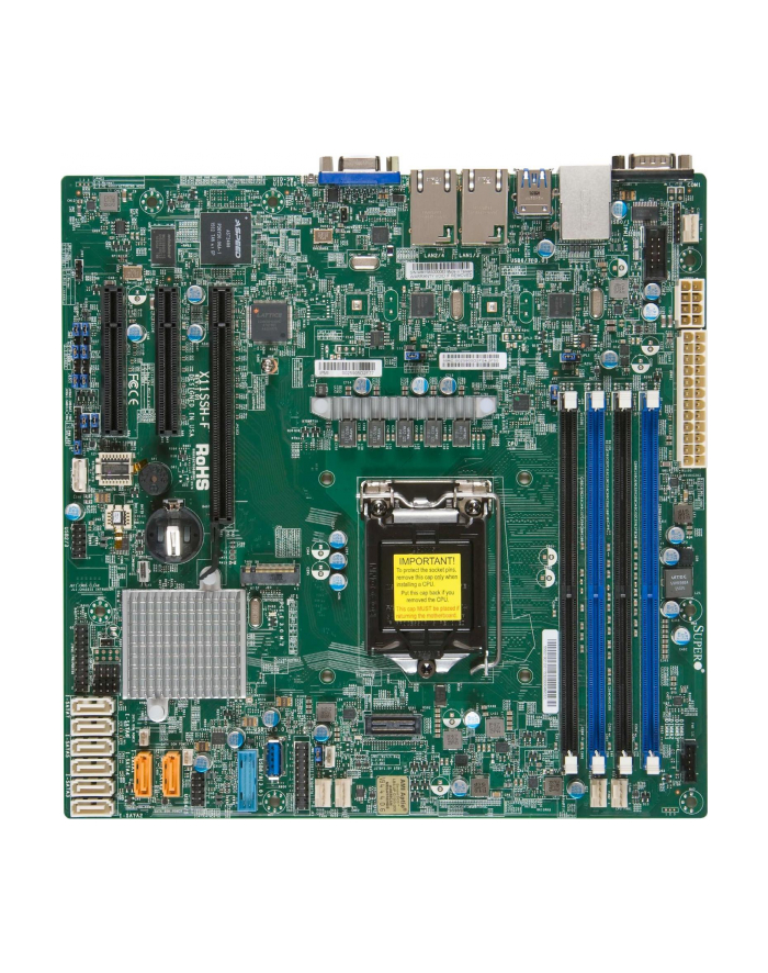 PŁYTA SERWEROWA SUPERMICRO MBD-X11SSH-F-B główny