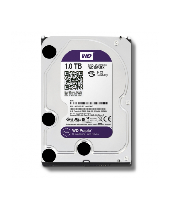 Dysk HDD Western Digital PURPLE 3 5  1TB SATA III 64MB 5400obr/min