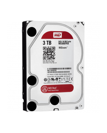 Dysk HDD Western Digital RED 3 5  3TB SATA III 64MB 5400obr/min