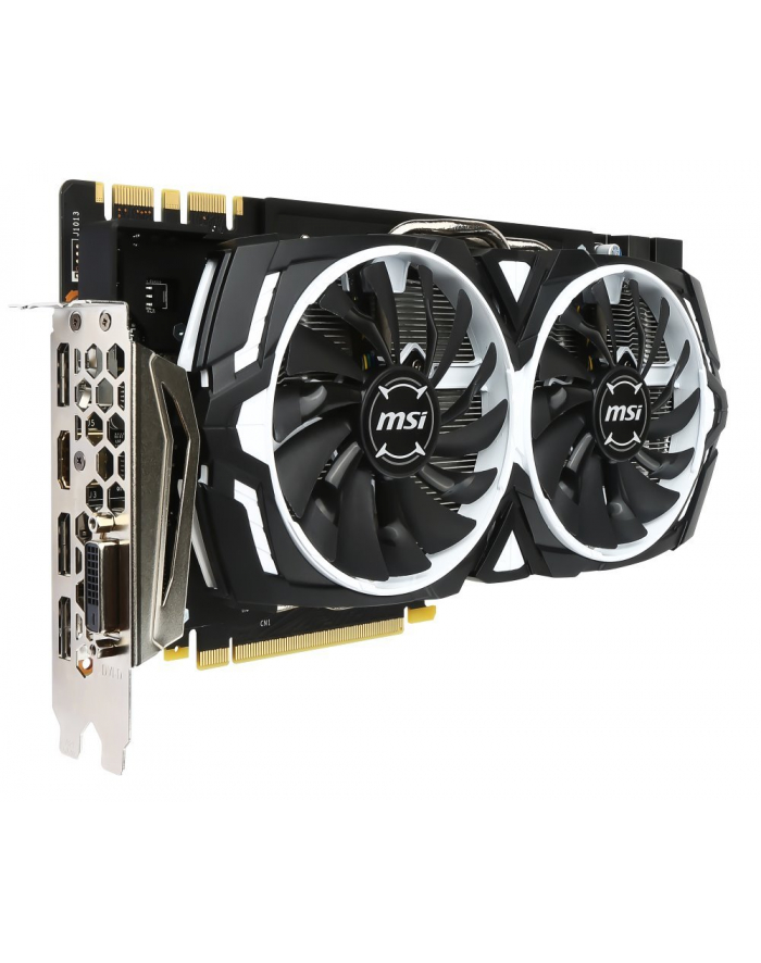 MSI NVIDIA GeForce GTX 1080 ARMOR 8192MB GDDR5X 256b PCI-E x16 v. 3.0 (1797MHz/10010MHz) główny