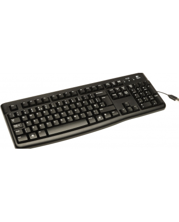 Klawiatura Logitech K120 (przewodowa czarna USB)