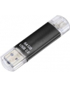 Hama Polska Flashdrive Leata Twin 64GB mikroUSB 2.0/USB 3.0 OTG czarny - nr 15
