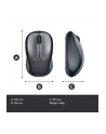 Mysz bezprzewodowa Logitech optyczna M235 800dpi szary - nr 33