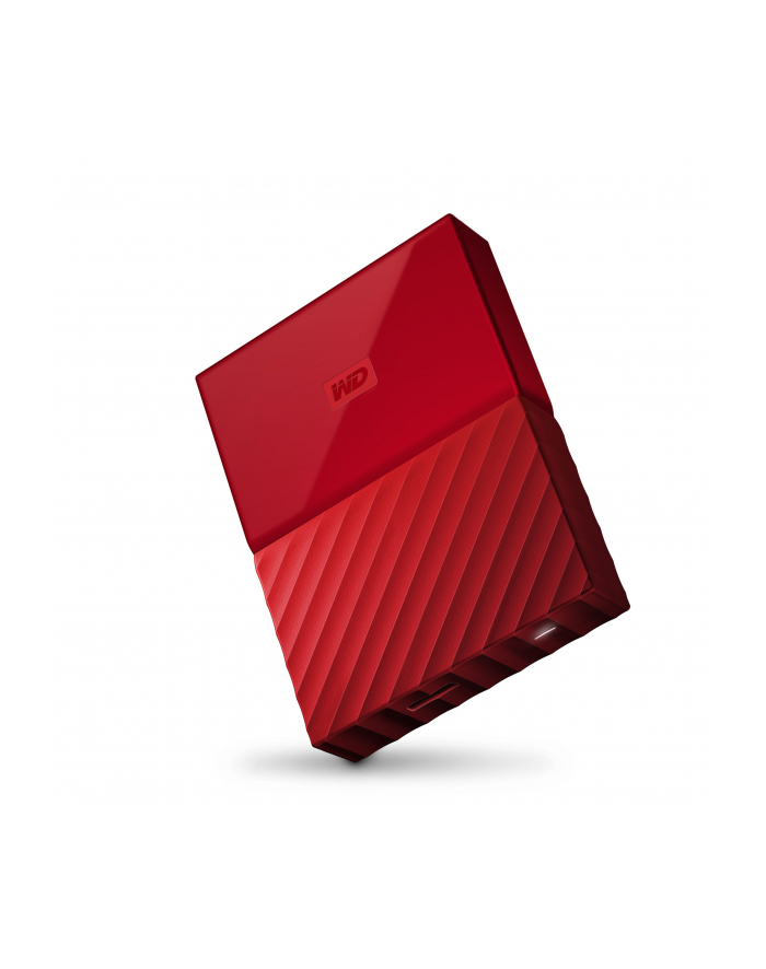 Dysk zewnętrzny Western Digital MY PASSPORT 4000GB 2 5  USB 3.0 Czerwony WDBYFT0040BRD główny