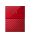 Dysk zewnętrzny Western Digital MY PASSPORT 4000GB 2 5  USB 3.0 Czerwony WDBYFT0040BRD - nr 5
