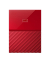 Dysk zewnętrzny Western Digital MY PASSPORT 4000GB 2 5  USB 3.0 Czerwony WDBYFT0040BRD - nr 9
