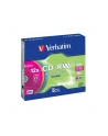 CD-RW Verbatim 700MB 12x 5szt. slim case - nr 7