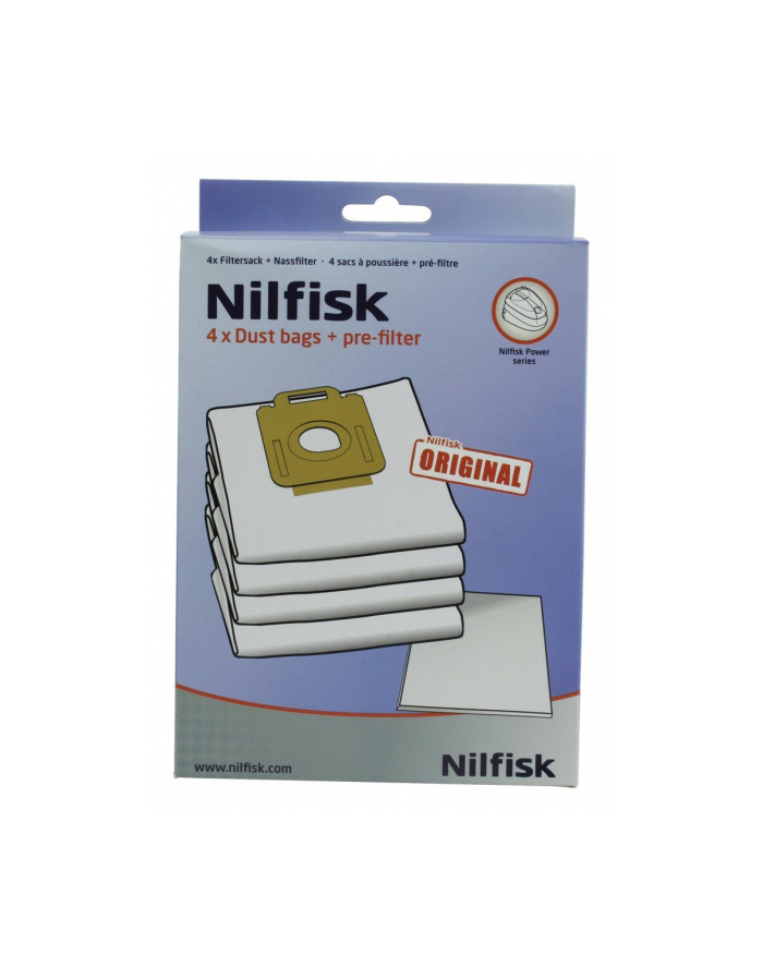 Nilfisk Power Serie Dust Bag - 107407639 główny