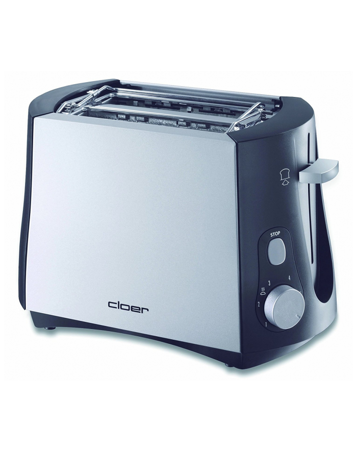 Cloer Toaster 3410 - alu/black główny