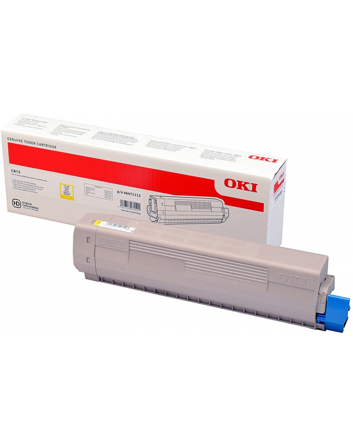 Toner OKI yellow | 5000str | C813 główny