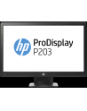 HP P203 20'' LED wide (1600x900, 5ms, 1000:1, 5000000:1 dynamic, 250 nits VGA, DP) - nr 12