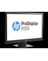 HP P203 20'' LED wide (1600x900, 5ms, 1000:1, 5000000:1 dynamic, 250 nits VGA, DP) - nr 13