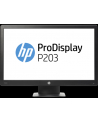 HP P203 20'' LED wide (1600x900, 5ms, 1000:1, 5000000:1 dynamic, 250 nits VGA, DP) - nr 14