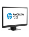 HP P203 20'' LED wide (1600x900, 5ms, 1000:1, 5000000:1 dynamic, 250 nits VGA, DP) - nr 1