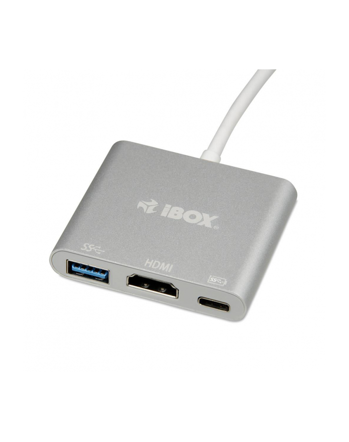 Koncentrator USB I-Box IUH3CFT1 USB TYPE-C POWER DELIVERY + HDMI + USB A główny