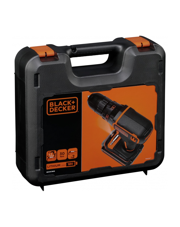 WIERTARKO-WKRĘTARKA BDCDC 18 KB BLACK DECKER główny