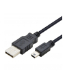 TB Kabel USB - Mini USB 3m. czarny - nr 1