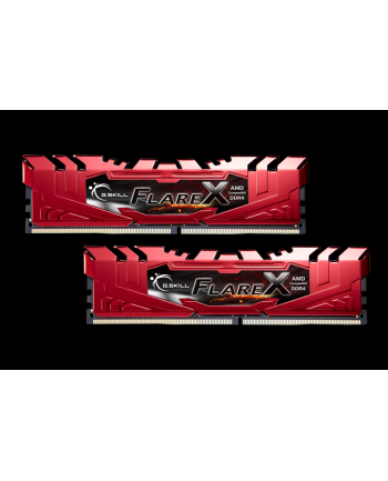 G.Skill DDR4 32GB 2400-CL15 Flare X - Dual-Kit - Red