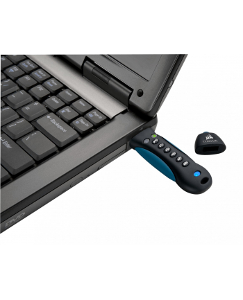 Corsair PADLOCK 3 64GB USB3.0 keypad, Secure 256-bit hardware AES       encryption