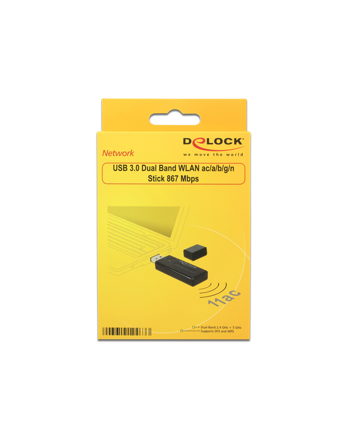 DeLOCK WLAN USB 3.0 Stick, WLAN-Adapter główny