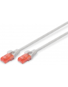 Digitus Patch cord nieekranowany U/UTP Kat.6 AWG 26/7 miedź LSOH szary 5,0m - nr 19