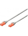 Digitus Patch cord nieekranowany U/UTP Kat.6 AWG 26/7 miedź LSOH szary 5,0m - nr 23