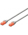 Digitus Patch cord nieekranowany U/UTP Kat.6 AWG 26/7 miedź LSOH szary 5,0m - nr 24