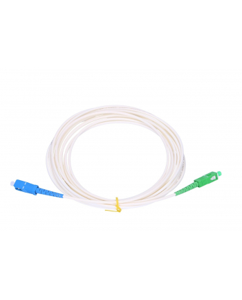 EXTRALINK PATCHCORD EASY FLEX SC/UPC-SC/APC G657B3 LSZH 3.0MM 15M WHITE CABLE