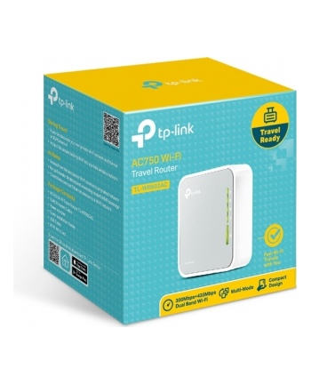 TP-LINK WR902AC router WiFi AC750 1xWAN/LAN 1USB