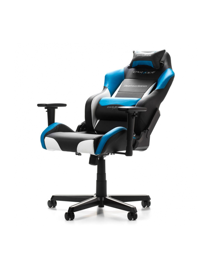 DXRacer Drifting Gaming Chair black/white/blue - GC-D61-NWB-M3 główny