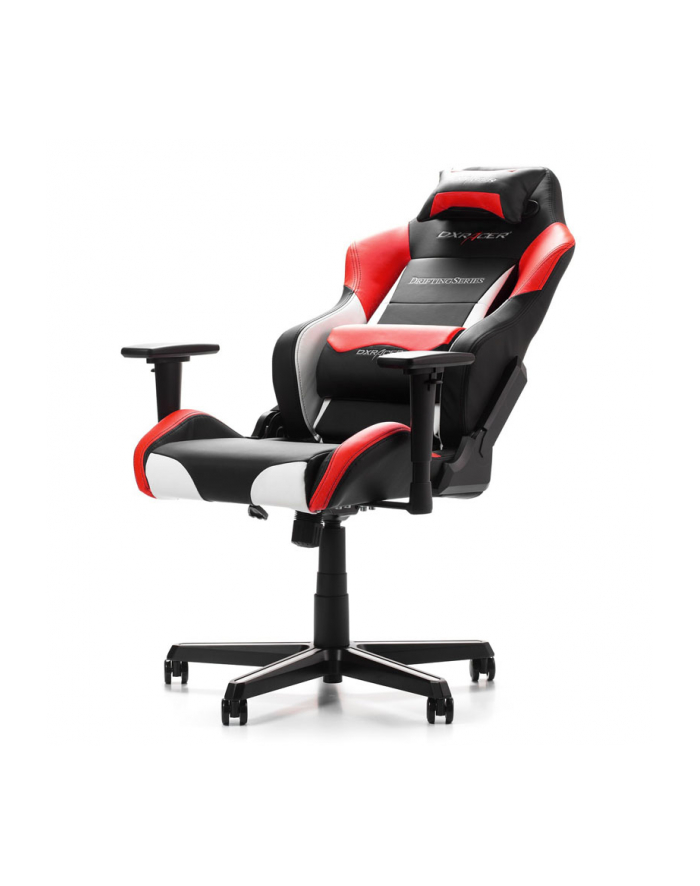 DXRacer Drifting Gaming Chair black/white/red - GC-D61-NWR-M3 główny