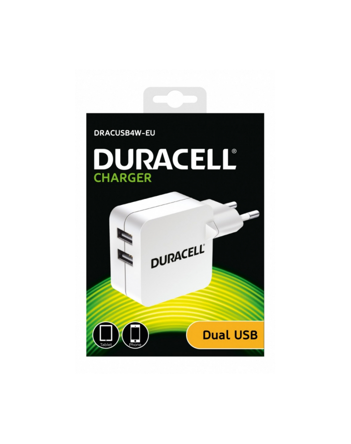 Duracell Podwójna ładowarka USB 2x 2.4A do telefonów i tabletów główny