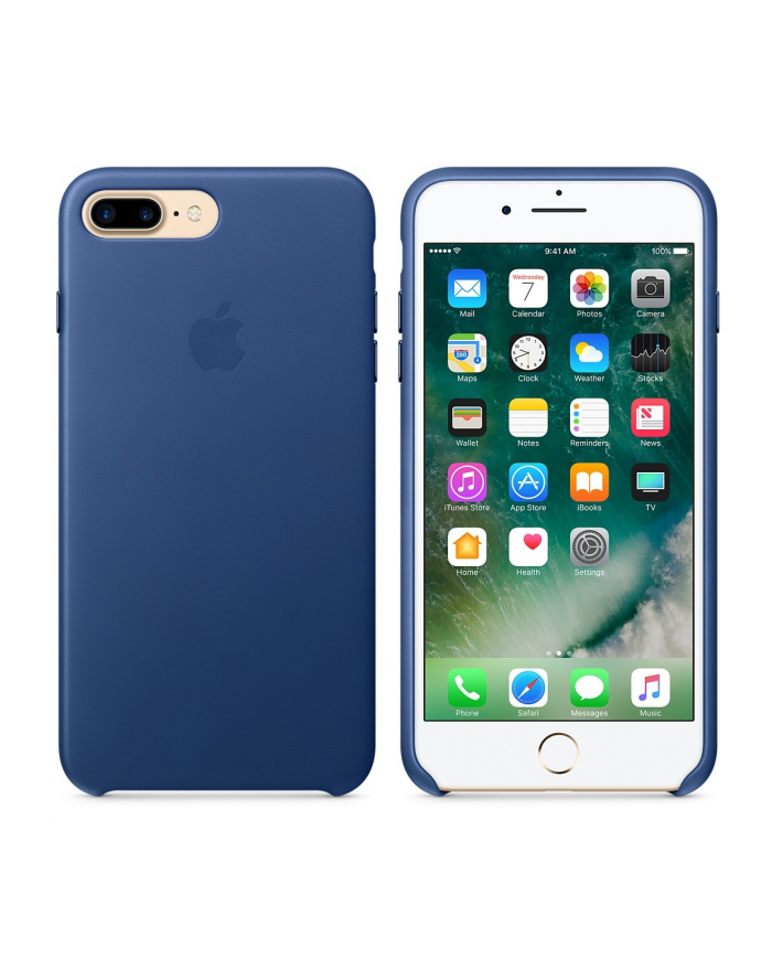 Apple iPhone 7 Plus Leather Case - Sapphire główny