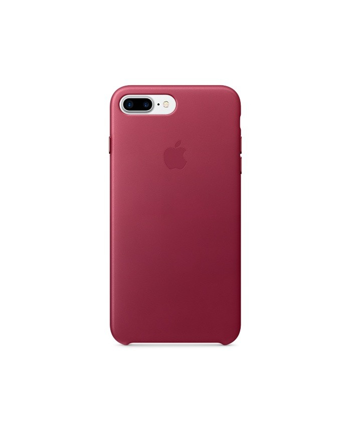 Apple iPhone 7 Plus Leather Case - Berry główny