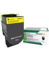 Toner Lexmark yellow zwrotny | 2300 str | CS/CX3/4/517 - nr 9